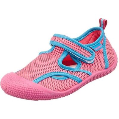 Playshoes chaussures d'eau résistant aux AquaUV rose/turquoise - Publicité Playshoes chaussures d'eau résistant aux AquaUV rose/turquoise - Publicité