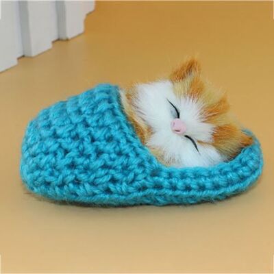 Générique En stock Simulation Cat vocaliser Meow Meow Chaussons chaton en peluche Jouets Doll Pealer39 - Publicité Générique En stock Simulation Cat vocaliser Meow Meow Chaussons chaton en peluche Jouets Doll Pealer39 - Publicité