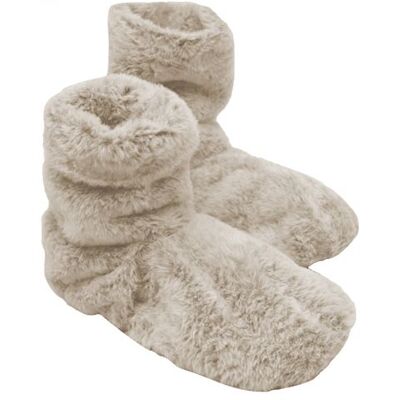 Non communiqué Boots, bottes, chaussons chauffants micro ondes déhoussables - Beige - Vivezen beige - Publicité Non communiqué Boots, bottes, chaussons chauffants micro ondes déhoussables - Beige - Vivezen beige - Publicité