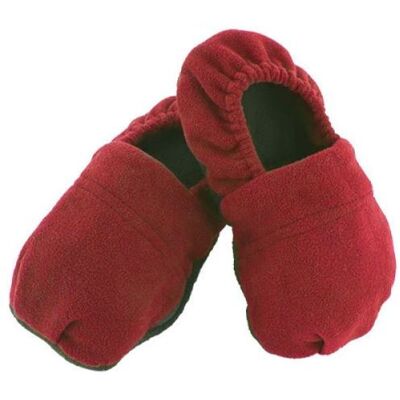 Chaussons Chauffants LG EXPRO - Réchauffables Micro-ondes - Taille Unique - Rouge - Publicité Chaussons Chauffants LG EXPRO - Réchauffables Micro-ondes - Taille Unique - Rouge - Publicité