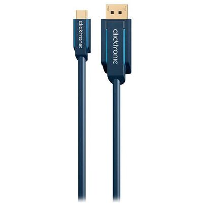 Câble USB-C à DisplayPort - 4K 60Hz, Bleu, 1m - Publicité Câble USB-C à DisplayPort - 4K 60Hz, Bleu, 1m - Publicité