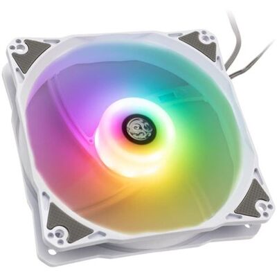 Bitspower Notos 120mm ARGB Ventilateur - Blanc - Publicité Bitspower Notos 120mm ARGB Ventilateur - Blanc - Publicité