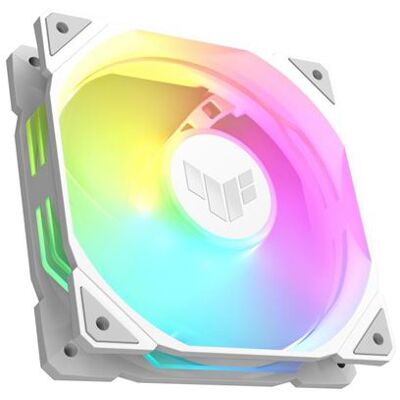 Ventilateur PC ASUS TUF Gaming TR120 ARGB 120 mm blanc (pack de 3 ?) NOIR - Publicité Ventilateur PC ASUS TUF Gaming TR120 ARGB 120 mm blanc (pack de 3 ?) NOIR - Publicité