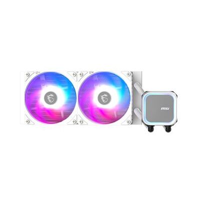 Kit Watercooling CPU MSI MAG CORELIQUID A13 240 blanc Blanc - Publicité Kit Watercooling CPU MSI MAG CORELIQUID A13 240 blanc Blanc - Publicité