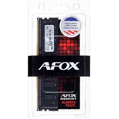 Afox AFLD48PH1P 8 GB DDR4 CL22 - Mémoire RAM - Publicité Afox AFLD48PH1P 8 GB DDR4 CL22 - Mémoire RAM - Publicité