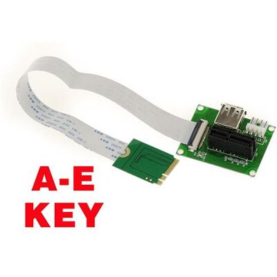 Adaptateur PCIe M.2 NGFF E/a Kalea-Informatique - Carte Informatique - Publicité Adaptateur PCIe M.2 NGFF E/a Kalea-Informatique - Carte Informatique - Publicité