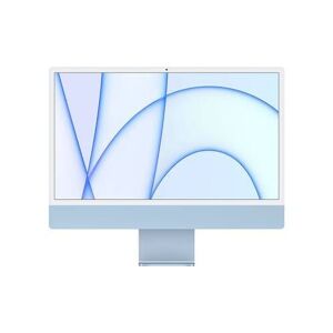 Apple iMac 24" 256 Go SSD 16 Go RAM Puce M1 CPU 8 cœurs GPU 8 cœurs Bleu Bleu - Publicité