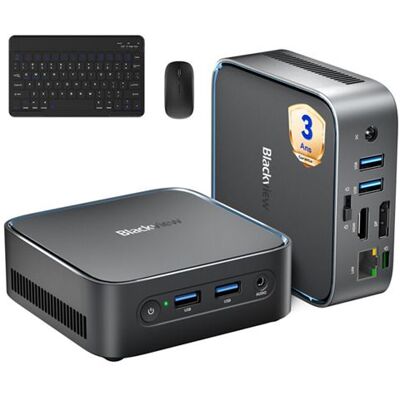 Blackview MP50 Mini PC AMD Ryzen 5 3500U 16GO DDR4 SSD 512GO Windows 11 Pro Noir Noir - Publicité Blackview MP50 Mini PC AMD Ryzen 5 3500U 16GO DDR4 SSD 512GO Windows 11 Pro Noir Noir - Publicité