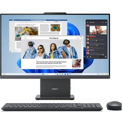 PC tout-en-un Lenovo IdeaCentre AIO 27AKP10 27" FHD Copilot+ PC AMD Ryzen™ AI 5 16 Go RAM 512 Go SSD Gris Gris - Publicité PC tout-en-un Lenovo IdeaCentre AIO 27AKP10 27" FHD Copilot+ PC AMD Ryzen™ AI 5 16 Go RAM 512 Go SSD Gris Gris - Publicité