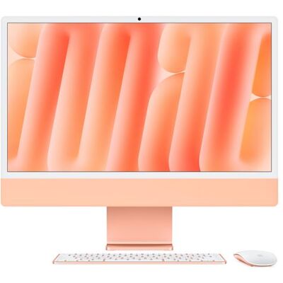 Apple iMac 24" écran rétina 4,5K 256 Go SSD 16 Go RAM Puce M4 CPU 8 cœurs GPU 8 cœurs Orange Orange - Publicité Apple iMac 24" écran rétina 4,5K 256 Go SSD 16 Go RAM Puce M4 CPU 8 cœurs GPU 8 cœurs Orange Orange - Publicité