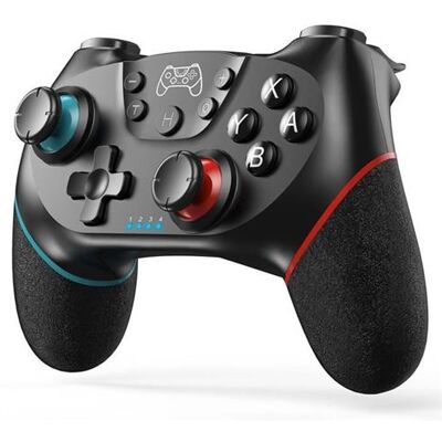 Manette Jeux Vidéo Sans Fil pour Nintendo Switch 2024 -Bluetooth Manette Switch Pro - Batterie Rechargeable Noir - Publicité Manette Jeux Vidéo Sans Fil pour Nintendo Switch 2024 -Bluetooth Manette Switch Pro - Batterie Rechargeable Noir - Publicité