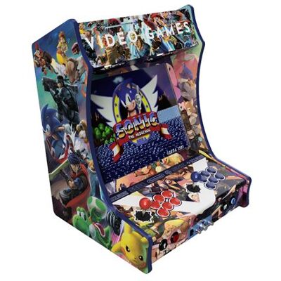 Fabulous Arcade - Borne Arcade Format Bartop Ecran 19 Haut de Gamme Joystiks Boutons SANWA Modéle MULTIGAMES - Publicité Fabulous Arcade - Borne Arcade Format Bartop Ecran 19 Haut de Gamme Joystiks Boutons SANWA Modéle MULTIGAMES - Publicité