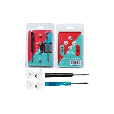 Pour ns switch joy con remplacement boucles de verrouillage outil de réparation tournevis kit - multicolore - Publicité Pour ns switch joy con remplacement boucles de verrouillage outil de réparation tournevis kit - multicolore - Publicité
