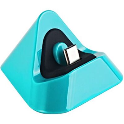 FOXDOCK Support de Charge Triangle pour Switch Lite - Bleu - Type-C 2.6A Charge Rapide, Stand & Data, Norme ROHS - Publicité FOXDOCK Support de Charge Triangle pour Switch Lite - Bleu - Type-C 2.6A Charge Rapide, Stand & Data, Norme ROHS - Publicité