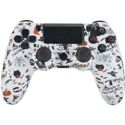 Manette pour PS4 sans Fil Vormor Bluetooth Gamepad avec Double Vibration - Halloween - Publicité Manette pour PS4 sans Fil Vormor Bluetooth Gamepad avec Double Vibration - Halloween - Publicité