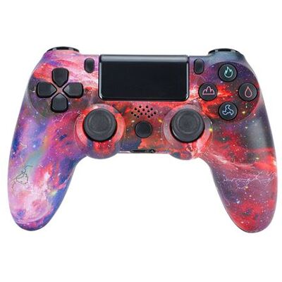 Manette pour PS4 sans Fil Vormor Bluetooth Gamepad avec Double Vibration - Rouge Rouge - Publicité Manette pour PS4 sans Fil Vormor Bluetooth Gamepad avec Double Vibration - Rouge Rouge - Publicité