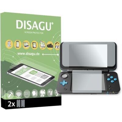 New Nintendo 2DS XL protection d'écran - 2x Disagu souple tempered glass pour New Nintendo 2DS XL protection en verre Dureté du verre 9H - Publicité New Nintendo 2DS XL protection d'écran - 2x Disagu souple tempered glass pour New Nintendo 2DS XL protection en verre Dureté du verre 9H - Publicité