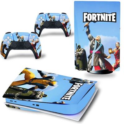 Autocollant Stickers de Protection pour Console Sony PS5 Edition Standard - - Fortnite (TN-PS5Disk-4796) - Publicité Autocollant Stickers de Protection pour Console Sony PS5 Edition Standard - - Fortnite (TN-PS5Disk-4796) - Publicité