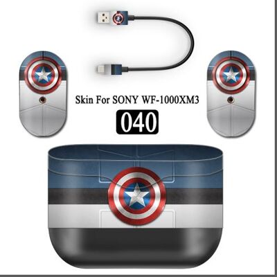 Autocollant Stickers Skin de Protection pour Sony WF-1000XM3 #39 - Publicité Autocollant Stickers Skin de Protection pour Sony WF-1000XM3 #39 - Publicité