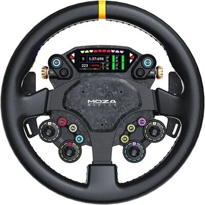 Moza Racing CS Pro (RS093) Noir - Publicité Moza Racing CS Pro (RS093) Noir - Publicité