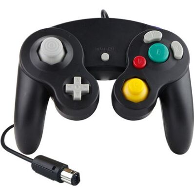 Manette pour Gamecube Filaire VORMOR NGC Contrôleur Compatible avec Gamecube Nintendo Wii - Noir Noir - Publicité Manette pour Gamecube Filaire VORMOR NGC Contrôleur Compatible avec Gamecube Nintendo Wii - Noir Noir - Publicité