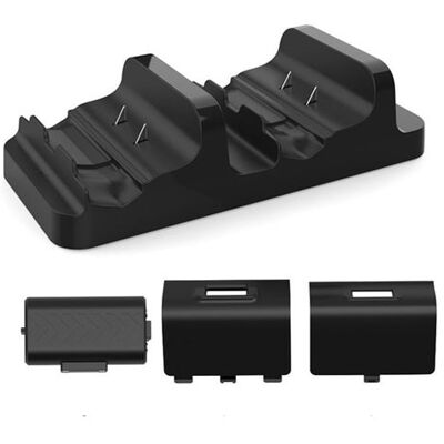 Chargeur de manette Xbox Series S / X DFE TYX-532X noir Noir - Publicité Chargeur de manette Xbox Series S / X DFE TYX-532X noir Noir - Publicité