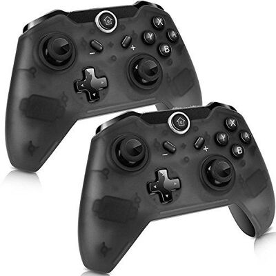 2Pcs Manette pour Nintendo Switch, Switch Pro Sans Fil Contrôleur, Wireless Bluetooth Gamepad Controller - Publicité 2Pcs Manette pour Nintendo Switch, Switch Pro Sans Fil Contrôleur, Wireless Bluetooth Gamepad Controller - Publicité