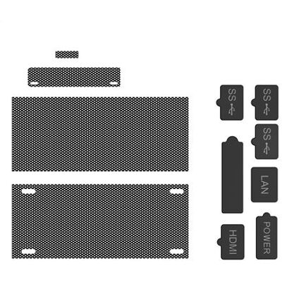 11PCS Filtre Anti-Poussière pour Console Xbox Series X FONGWAN en PVC+Silicone - Noir NOIR - Publicité 11PCS Filtre Anti-Poussière pour Console Xbox Series X FONGWAN en PVC+Silicone - Noir NOIR - Publicité