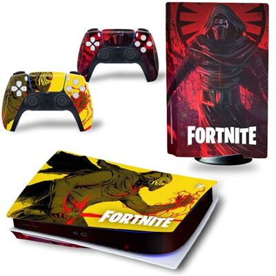 Autocollant Stickers de Protection pour Console Sony PS5 Edition Standard - - Fortnite (TN-PS5Disk-4283) - Publicité Autocollant Stickers de Protection pour Console Sony PS5 Edition Standard - - Fortnite (TN-PS5Disk-4283) - Publicité