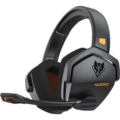 Casque de jeu sans fil pour ordinateur portable PS5 PS4 Batterie de 100 Heures NUBWO G06 - Publicité Casque de jeu sans fil pour ordinateur portable PS5 PS4 Batterie de 100 Heures NUBWO G06 - Publicité