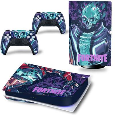 Autocollant Stickers de Protection pour Console Sony PS5 Edition Standard - - Fortnite (TN-PS5Disk-4291) - Publicité Autocollant Stickers de Protection pour Console Sony PS5 Edition Standard - - Fortnite (TN-PS5Disk-4291) - Publicité