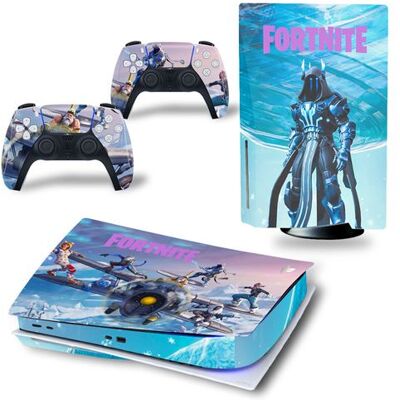 Autocollant Stickers de Protection pour Console Sony PS5 Edition Standard - - Fortnite (TN-PS5Disk-4300) - Publicité Autocollant Stickers de Protection pour Console Sony PS5 Edition Standard - - Fortnite (TN-PS5Disk-4300) - Publicité