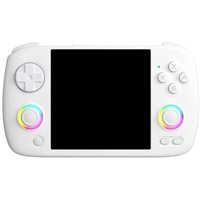 Console de jeu rétro SZSMART RG Cubexx 3,95 pouces Wi-Fi BT 64 Go (8000 jeux) - Blanc - Publicité Console de jeu rétro SZSMART RG Cubexx 3,95 pouces Wi-Fi BT 64 Go (8000 jeux) - Blanc - Publicité