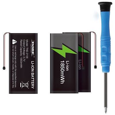 FLOODKING 2x Batteries 1850mWh Joy-Con Switch : Haute Capacité, Installation Facile + Tournevis - Publicité FLOODKING 2x Batteries 1850mWh Joy-Con Switch : Haute Capacité, Installation Facile + Tournevis - Publicité