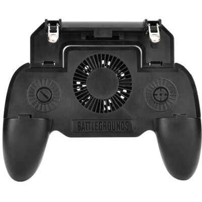 Manette de jeu pour téléphone portable avec contrôleur de jeu pour ventilateur de refroidissement pour iOS Android - Publicité Manette de jeu pour téléphone portable avec contrôleur de jeu pour ventilateur de refroidissement pour iOS Android - Publicité