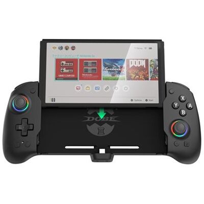 DOBE Compatible avec Switch – Manette Grip Directe Hall Effect avec RGB, HDMI, Turbo, pour Switch & Switch OLED Noir - Publicité DOBE Compatible avec Switch – Manette Grip Directe Hall Effect avec RGB, HDMI, Turbo, pour Switch & Switch OLED Noir - Publicité