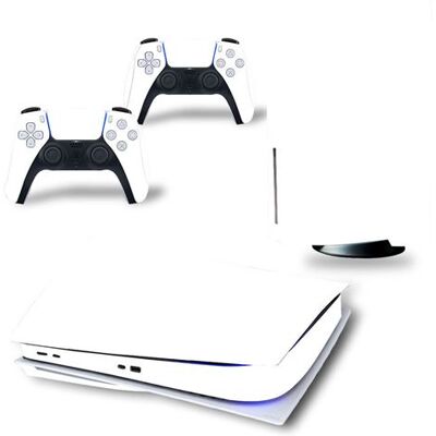 Autocollant Stickers de Protection pour Console Sony PS5 Edition Standard - - Blanc (TN-PS5Disk-0377) Blanc - Publicité Autocollant Stickers de Protection pour Console Sony PS5 Edition Standard - - Blanc (TN-PS5Disk-0377) Blanc - Publicité