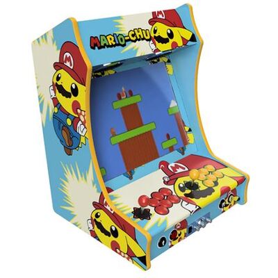 Fabulous Arcade - Borne Arcade Format Bartop Ecran 19 Haut de Gamme Joystiks Boutons SANWA Modéle AM PIKARIO - Publicité Fabulous Arcade - Borne Arcade Format Bartop Ecran 19 Haut de Gamme Joystiks Boutons SANWA Modéle AM PIKARIO - Publicité