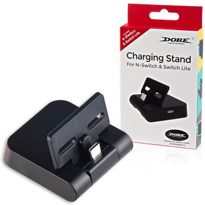 Compatible avec Switch & Switch Lite – DOBE1 Station de Charge Pliable, Port Type-C,Noire - Publicité Compatible avec Switch & Switch Lite – DOBE1 Station de Charge Pliable, Port Type-C,Noire - Publicité