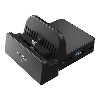 Non communiqué Convient pour la base de télévision oled du commutateur Nintendo Convertisseur vidéo HDMI Base de charge portable NS Noir - Publicité Non communiqué Convient pour la base de télévision oled du commutateur Nintendo Convertisseur vidéo HDMI Base de charge portable NS Noir - Publicité