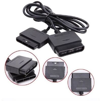 Câble d'extension rallonge pour Sony Playstation 1 et 2 - PSX PS1 PSone - PS2 - 1,8 mètre - Straße Game ® Noir - Publicité Câble d'extension rallonge pour Sony Playstation 1 et 2 - PSX PS1 PSone - PS2 - 1,8 mètre - Straße Game ® Noir - Publicité