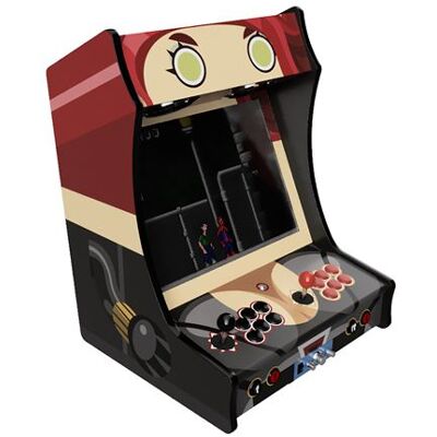 Fabulous Arcade - Borne Arcade Format Bartop Ecran 19 Haut de Gamme Joystiks Boutons SANWA Modéle BOX BLACKWIDOW - Publicité Fabulous Arcade - Borne Arcade Format Bartop Ecran 19 Haut de Gamme Joystiks Boutons SANWA Modéle BOX BLACKWIDOW - Publicité