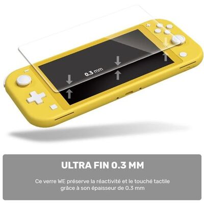 WE Protection d'écran Nintendo Switch Lite en verre trempé 9H - Publicité WE Protection d'écran Nintendo Switch Lite en verre trempé 9H - Publicité