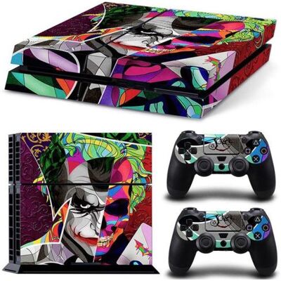 Autocollant Stickers Skin de Protection pour Console et Manette Sony Playstation PS4 - Joker #47 - Publicité Autocollant Stickers Skin de Protection pour Console et Manette Sony Playstation PS4 - Joker #47 - Publicité