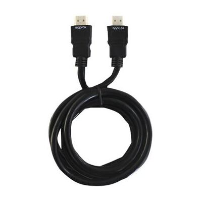 approx! - Câble HDMI - HDMI mâle pour HDMI mâle - 1.8 m - noir - support 4K Noir - Publicité approx! - Câble HDMI - HDMI mâle pour HDMI mâle - 1.8 m - noir - support 4K Noir - Publicité
