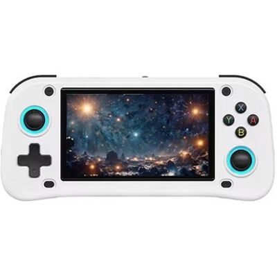 Console de jeu SZSMART G28 4,3 pouces HD + 64 Go 15 000 jeux - Blanc - Publicité Console de jeu SZSMART G28 4,3 pouces HD + 64 Go 15 000 jeux - Blanc - Publicité