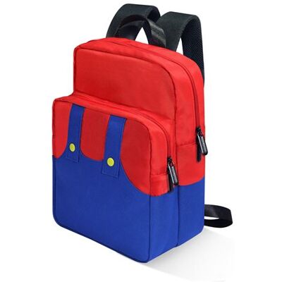 Sac à Dos Super Mario pour Nintendo Switch FONGWAN Portable Grande Capacité pour Rangement Accessoires et Console - Rouge bleu - Publicité Sac à Dos Super Mario pour Nintendo Switch FONGWAN Portable Grande Capacité pour Rangement Accessoires et Console - Rouge bleu - Publicité