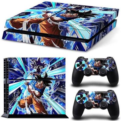Autocollant Stickers Skin de Protection pour Console et Manette Sony Playstation PS4 - DRAGON BALL #61 - Publicité Autocollant Stickers Skin de Protection pour Console et Manette Sony Playstation PS4 - DRAGON BALL #61 - Publicité