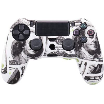 Coque de protection en silicone pour manette PS4/Slim/Pro - Blanc&Noir NOIR - Publicité Coque de protection en silicone pour manette PS4/Slim/Pro - Blanc&Noir NOIR - Publicité
