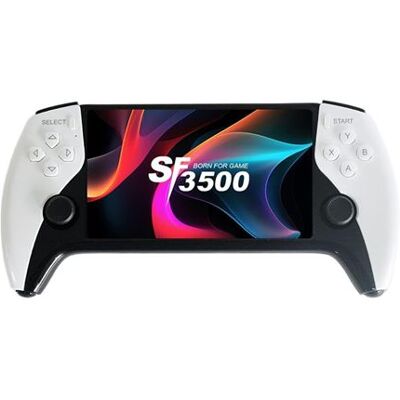 Console de jeu portable **NEOZHOU** SF3500, écran 5 pouces, 64 Go, 20 000 jeux rétro, sortie TV FHD - Publicité Console de jeu portable **NEOZHOU** SF3500, écran 5 pouces, 64 Go, 20 000 jeux rétro, sortie TV FHD - Publicité